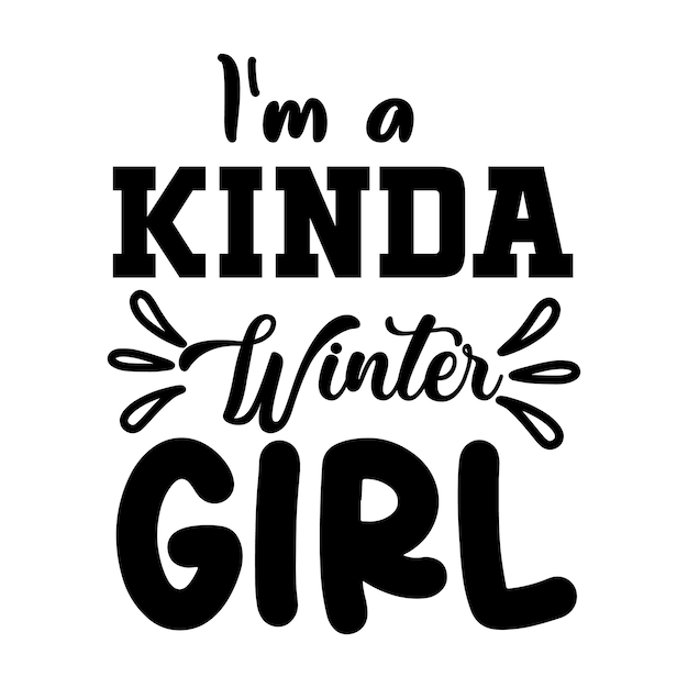 Vektor vinter svg-design