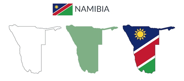 Wektor namibia