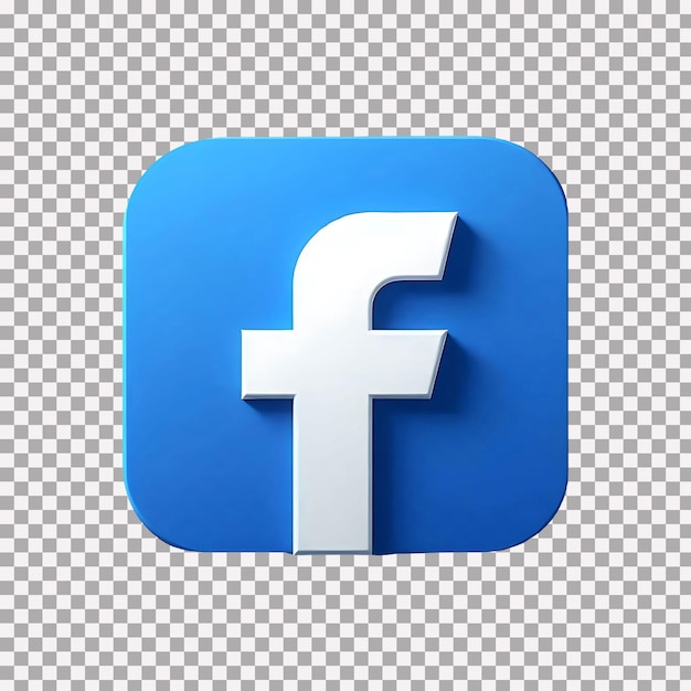 PSD biểu tượng logo facebook
