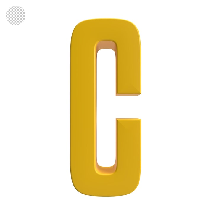 PSD chữ c