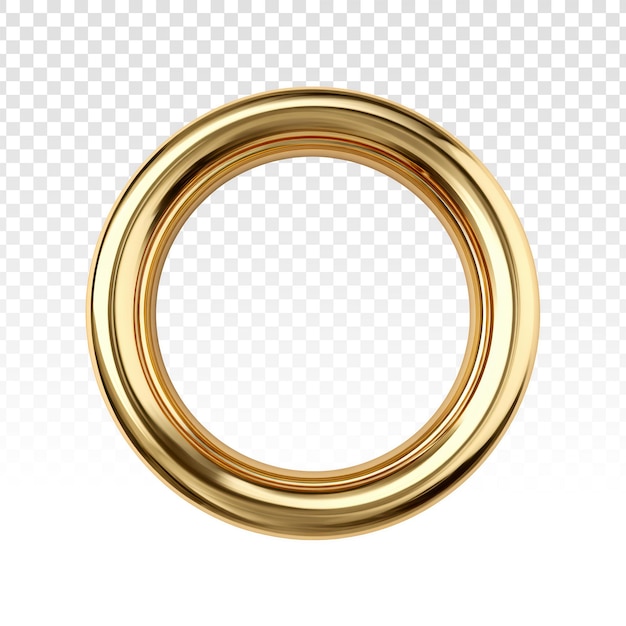 Gratis PSD 3d gouden ring