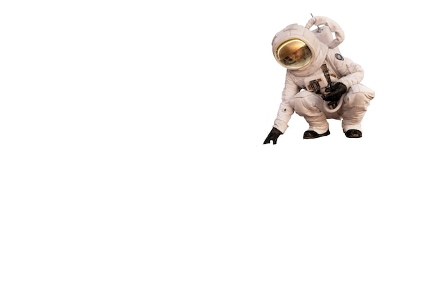 Gratis PSD astronaut in ruimtepak