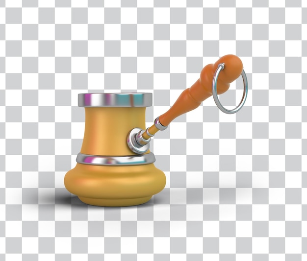 PSD gratuito cafetera eid lado derecho