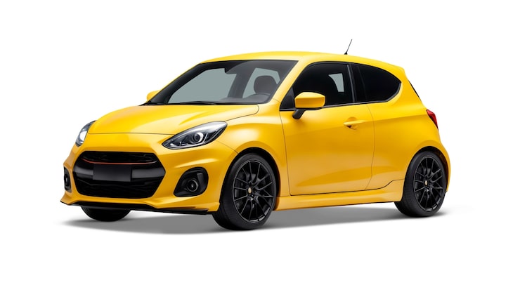 PSD gratuito coche aislado amarillo