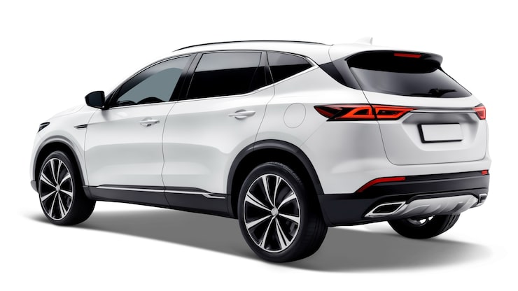 PSD gratuito coche aislado blanco