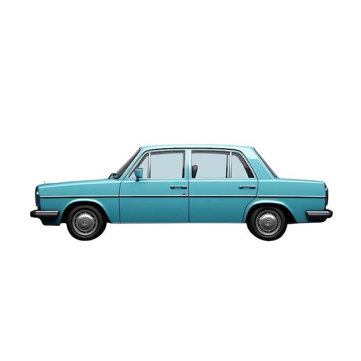 PSD gratuito coche antiguo aislado