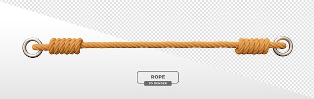 PSD gratuito cuerda con ojos 3d render