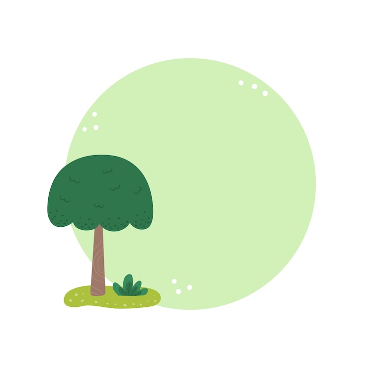 PSD Gratis desain ilustrasi pohon