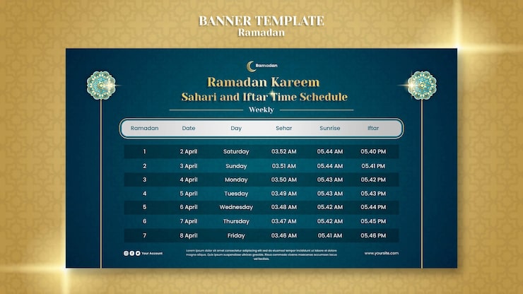 PSD Gratis desain templat gradien ramadan