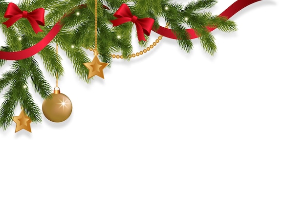 PSD gratuito diseño de borde navideño