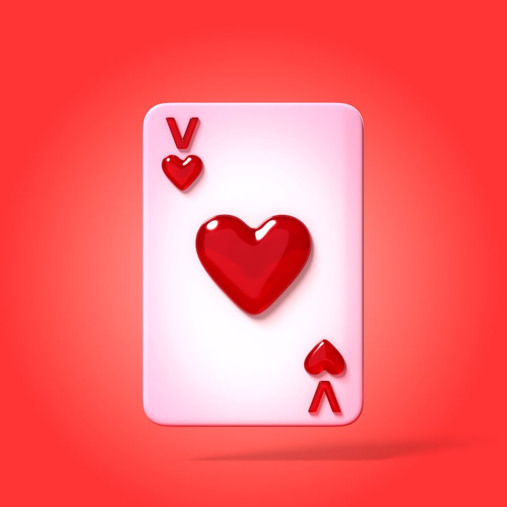 PSD gratuito diseño del icono del día de san valentín de cristal