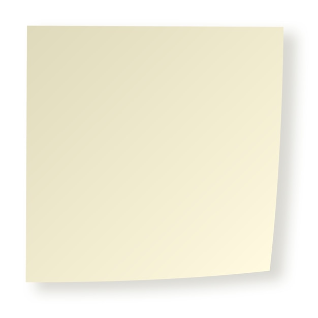 PSD gratuito elemento post-it realistico isolato