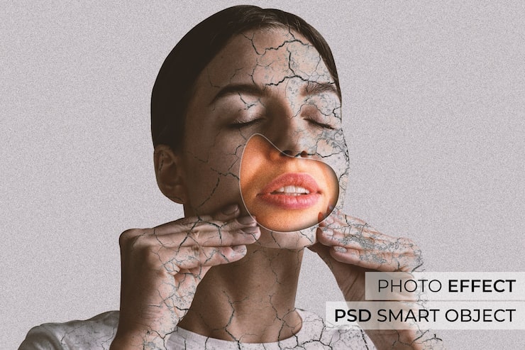 Gratis PSD foto-effect