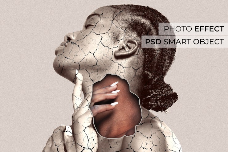 Gratis PSD foto-effect