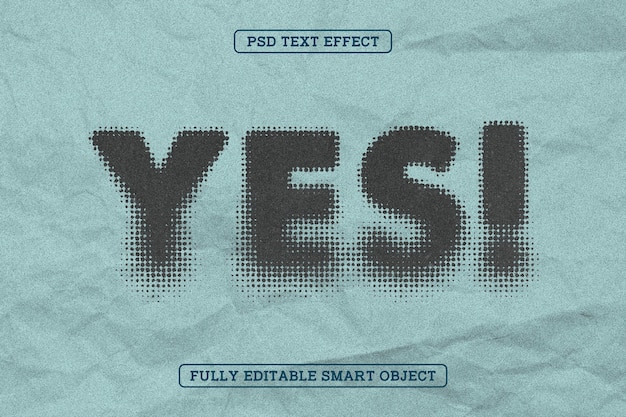Gratis PSD halftone comic style ja teksteffect