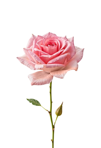 PSD gratuito una hermosa rosa en el estudio.