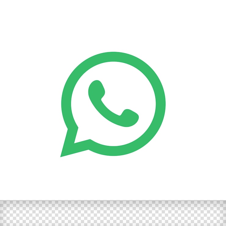 ikon Panggilan Whatsapp psd dapat diedit