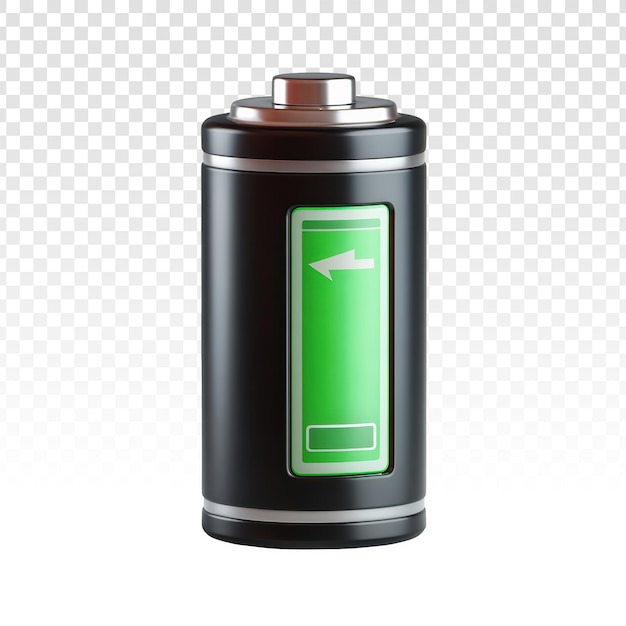 PSD Gratis ikon status pengisian baterai 3d