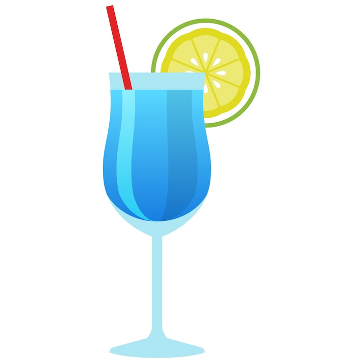 PSD gratuito illustrazione di una bevanda da cocktail