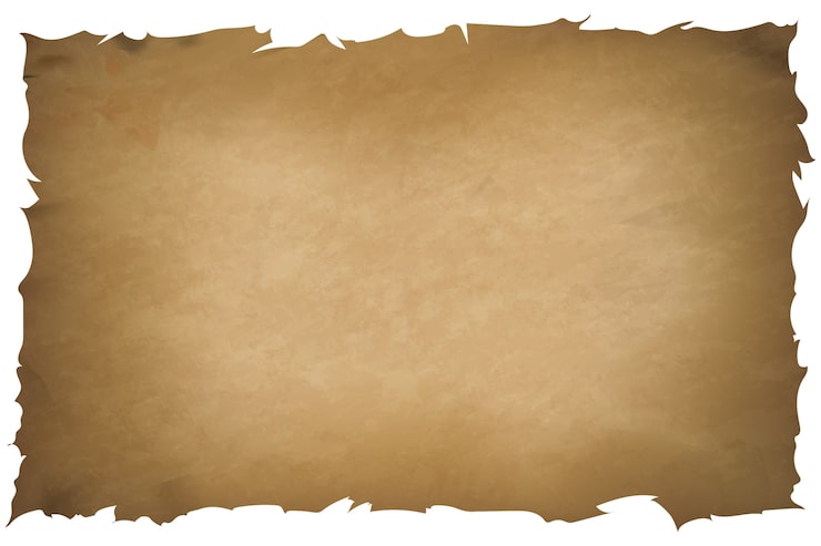 PSD gratuito illustrazione isolata su carta pergamena
