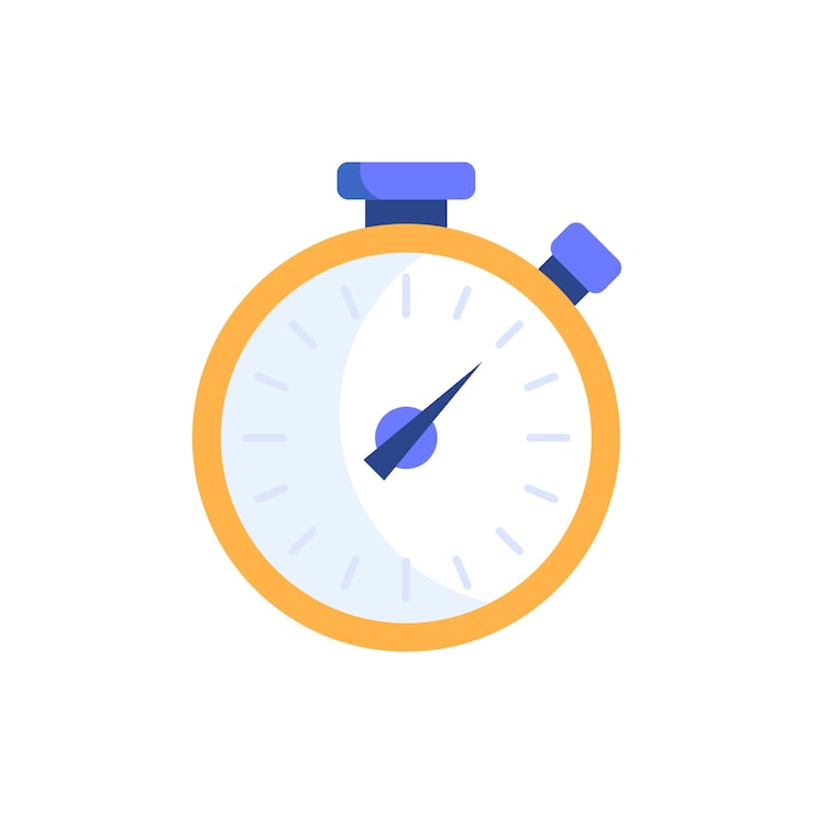 PSD gratuito ilustración del icono de reloj