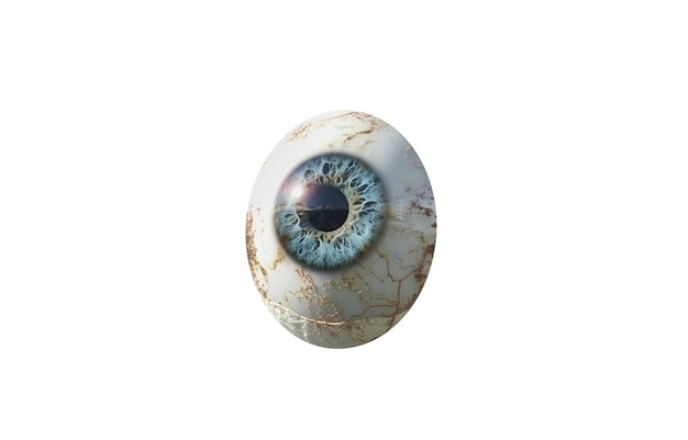 PSD gratuito el iris del ojo aislado