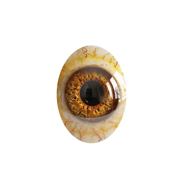 PSD gratuito el iris del ojo aislado