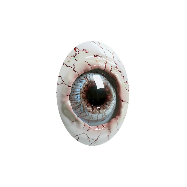 PSD gratuito el iris del ojo aislado