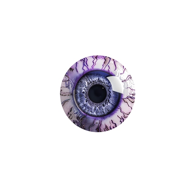 PSD gratuito el iris del ojo aislado