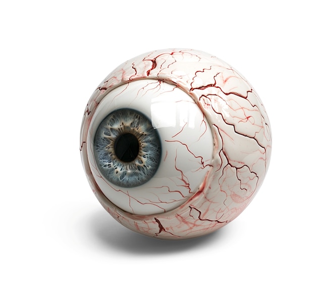 PSD gratuito iris del ojo aislado