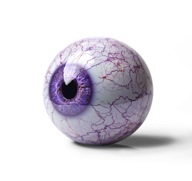 PSD gratuito iris del ojo aislado