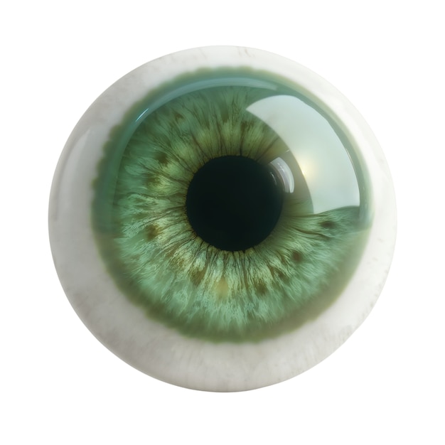 PSD gratuito iris del ojo aislado