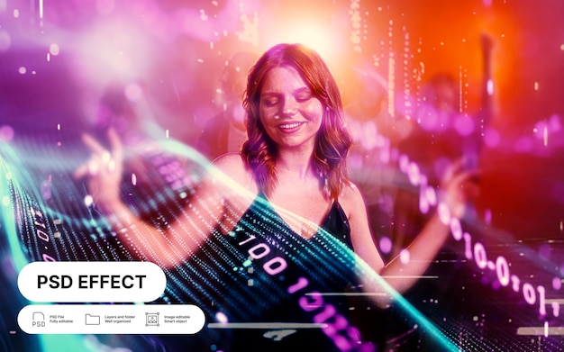 Gratis PSD lichtfoto-effect