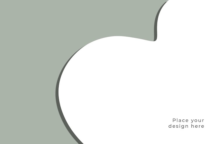 Gratis PSD lichtgroene abstracte achtergrond van dynamische stromende golven