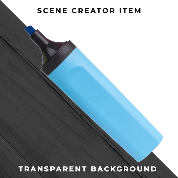 Gratis PSD markeerstiftobject transparant psd