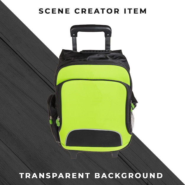 PSD gratuito mochila objeto transparente psd