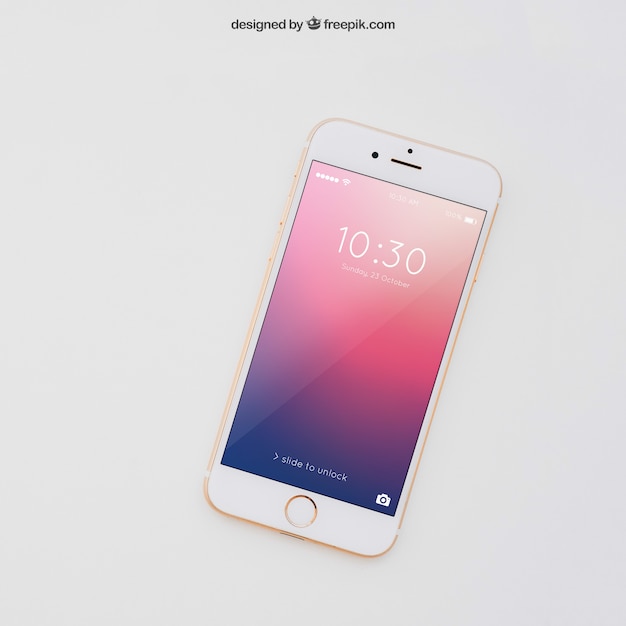 PSD Gratis mockup smartphone