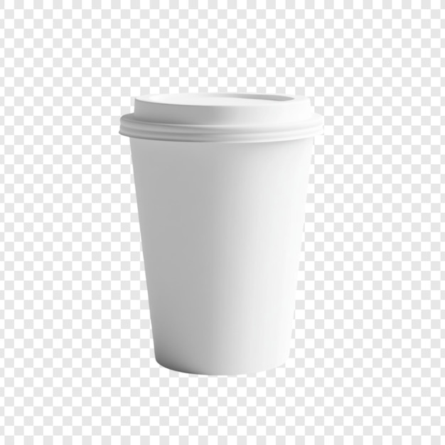 PSD gratuito mockup de taza de café para llevar en blanco