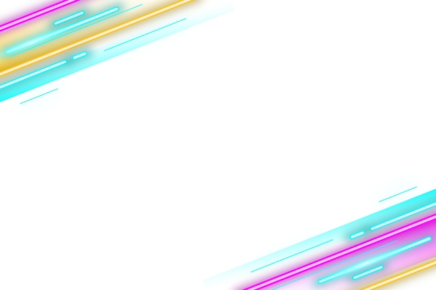 Gratis PSD neon teken achtergrond geïsoleerd