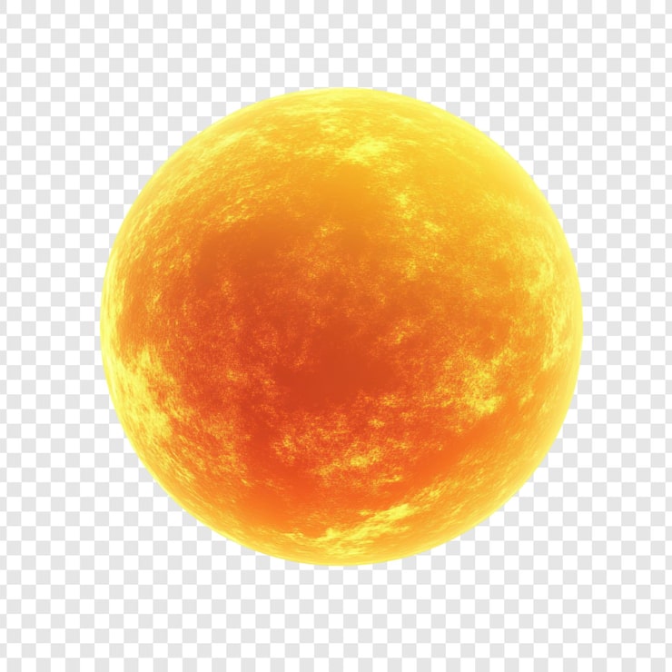 PSD gratuito orbe celeste ardiente una exhibición lunar resplandeciente