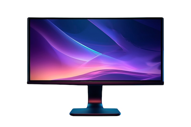 PSD gratuito pantalla de televisión moderna aislada