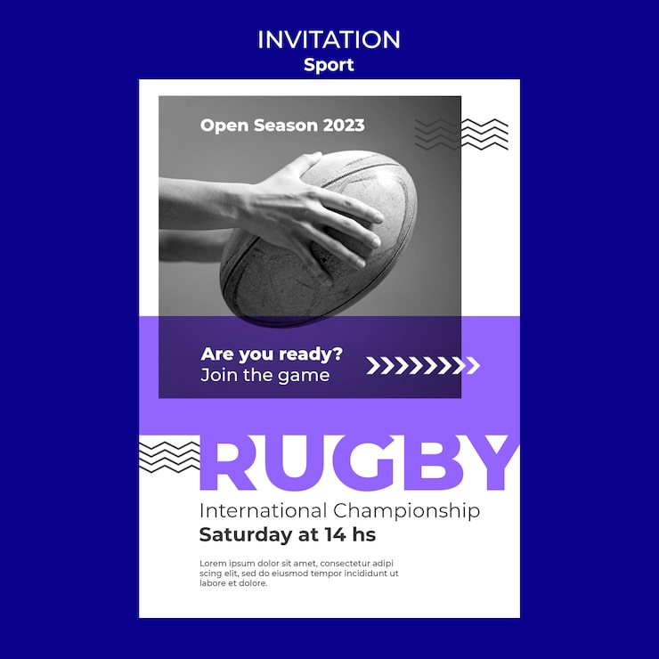 PSD gratuito plantilla de deporte de diseño plano