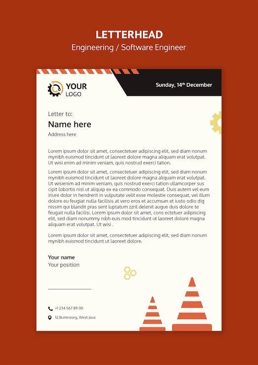PSD gratuito plantilla de servicio de ingeniero de software
