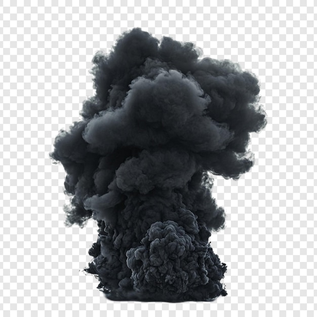 PSD gratuito una pluma de humo oscuro un estudio dramático en gris