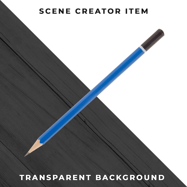Gratis PSD potloodobject transparant psd