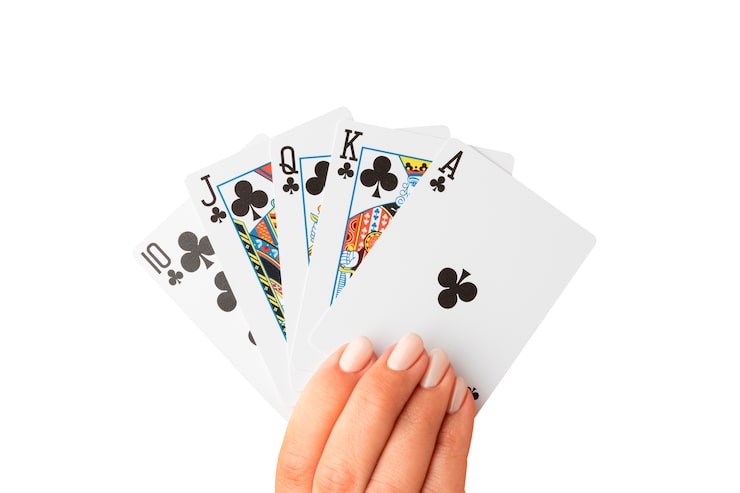 PSD gratuito un primer plano de las cartas