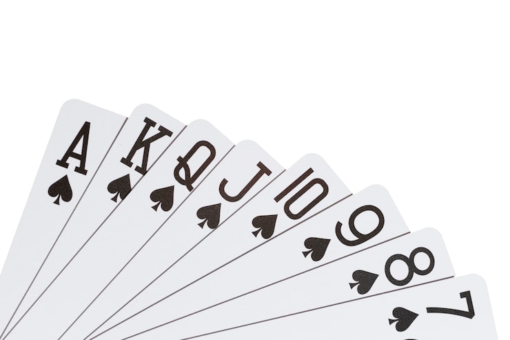 PSD gratuito un primer plano de las cartas