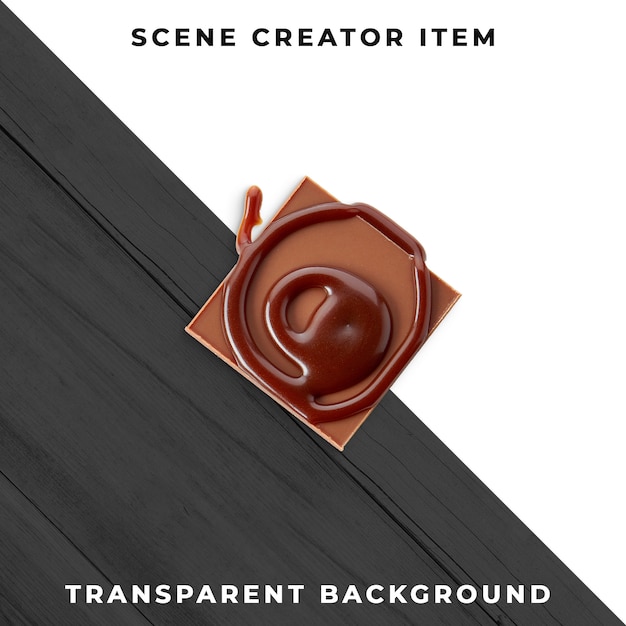 PSD gratuito psd transparente de chocolate