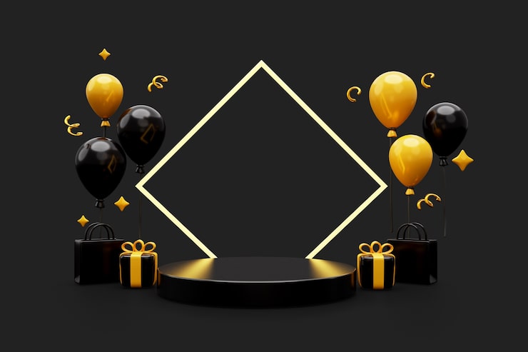 PSD gratuito render 3d de diseño de fondo de venta