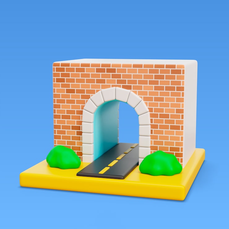 PSD gratuito renderización en 3d del icono del letrero de la ciudad